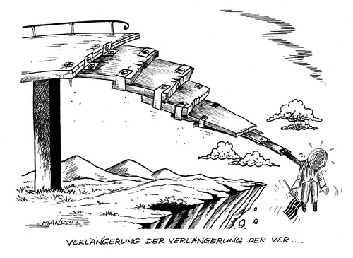 Cartoon: Griechenland ohne Ende (medium) by mandzel tagged griechenland,hängepartie,pleite,euro,eu,griechenland,hängepartie,pleite,euro,eu