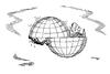 Cartoon: 1. Welt und 3. Welt (small) by mandzel tagged reichtum,armut,ungerechtigkeit,erde,hunger,überfluss
