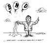 Cartoon: BND Skandal (small) by mandzel tagged bnd,skandal,merkel,kanzleramt,kontrolle