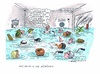 Cartoon: Erderwärmung (small) by mandzel tagged klimastudie,weltbank,2060,steigender,meeresspiegel