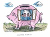 Cartoon: Griechisches Sparprogramm (small) by mandzel tagged sparprogramm,sparschwein,griechenland,entbehrungen,demütigung