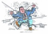 Cartoon: In der Reform verheddert (small) by mandzel tagged gabriel,stromreform,bundesländer,eu,schwierigkeiten