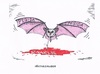 Cartoon: Nektar aus dem Blut (small) by mandzel tagged pegida,paris,anschlag,karikaturisten,blut