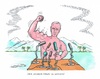 Cartoon: Putin lässt die Muskeln spielen (small) by mandzel tagged olympiade,sotschi,putin,russland,stärke
