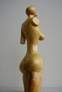 Cartoon: nude (small) by cemkoc tagged nude,woman,wood,statuette