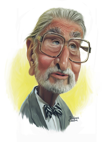 Cartoon: Theodor Seuss Geisel  Dr Seuss (medium) by rocksaw tagged seuss,dr