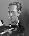 Cartoon: George Gershwin (small) by rocksaw tagged george,gershwin