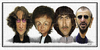 Cartoon: The Beatles (small) by rocksaw tagged the,beatles