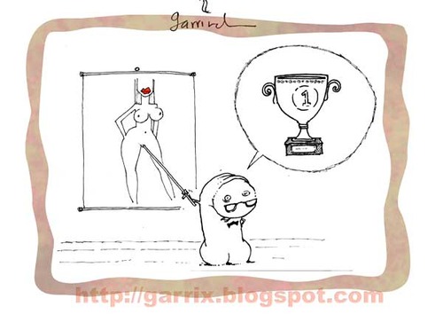 Cartoon: Award (medium) by Garrincha tagged 