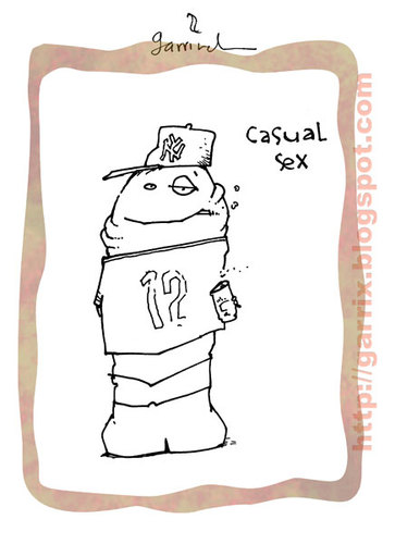 Cartoon: Casual sex (medium) by Garrincha tagged 