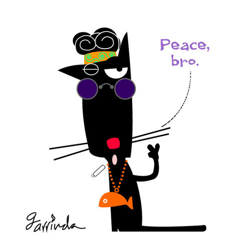 Cartoon: Peace (medium) by Garrincha tagged vector,illustration