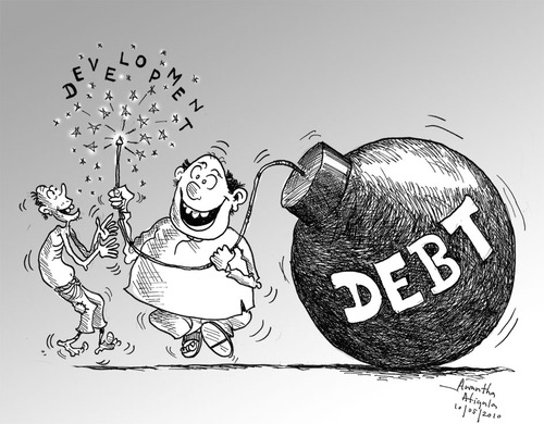 Image result for sweden debt caricature