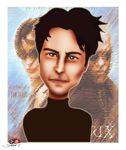 Cartoon: Keanu Reeves (medium) by saadet demir yalcin tagged keanureeves,syalcin