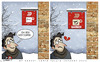 Cartoon: Mistake (small) by saadet demir yalcin tagged saadet,sdy,mistake,coffee
