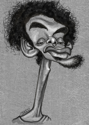 Cartoon: Ramesh (medium) by K E M O tagged caricature,kemo,by,ramesh