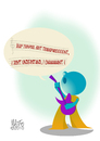 Cartoon: my protest (small) by geomateo tagged geomateo,protest,toonpool