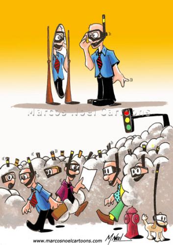 Political Cartoons Pollution