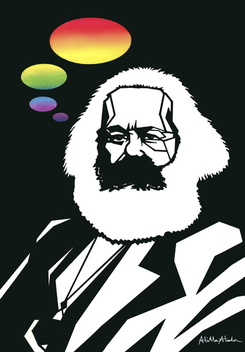 Cartoon: Karl Marx (medium) by Atilla Atala tagged socialism,revolution,economy,communism,marxism,worker,work,philosophy