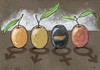 Cartoon: Oooo...lives (small) by Liviu tagged olives,man,woman