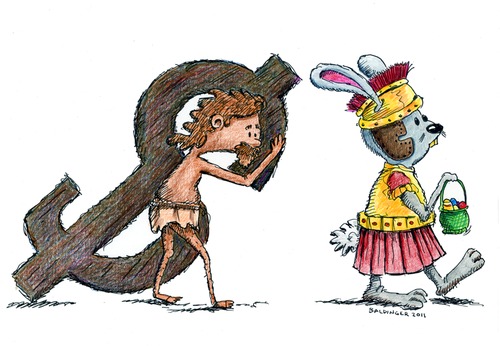 easter 2011 cards. Cartoon: Easter 2011 (medium)