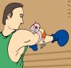 Cartoon: boxing (small) by alexfalcocartoons tagged sport,boxing