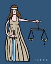 Cartoon: justice (small) by alexfalcocartoons tagged justice