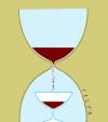 Cartoon: wine time (small) by alexfalcocartoons tagged wine time