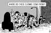 Cartoon: Clowns and crimes (small) by sinann tagged clowns,crimes,police