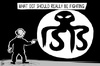 Cartoon: James Bond and ISIS (small) by sinann tagged james,bond,isis,007,spectre