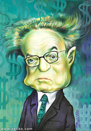 george soros. Cartoon: George Soros (medium)