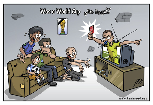 Cartoon: was a world cup (medium) by ramzytaweel tagged world,cup,foorball,fifa