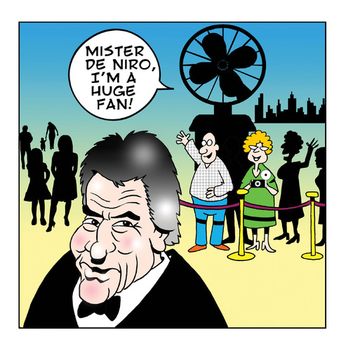 Cartoon: de Niro (medium) by toons tagged de,niro,robert,movies,hollywood,stars,raging,bull,taxi,driver,academy,awards,tinsletown,movie,fans