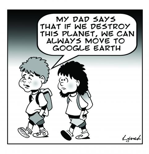 cartoon earth. Cartoon: google earth (medium)