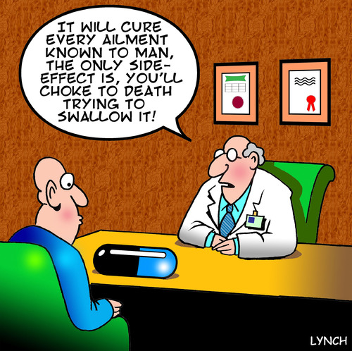 Medication Side Effects Cartoon Cartoon: side effects (medium)