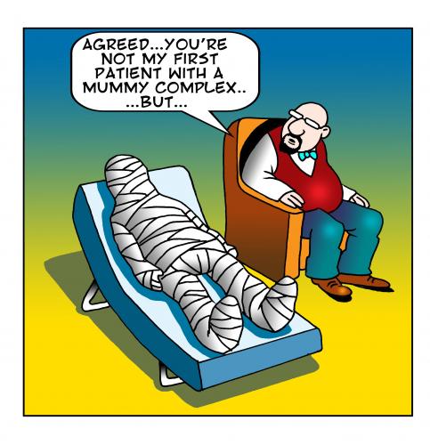 A Cartoon Mummy