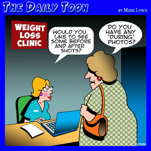 Cartoon: Weight loss (medium) by toons tagged before,and,after,obesity,dieting,overweight,health,farm,before,and,after,obesity,dieting,overweight,health,farm
