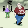 Cartoon: Born again Atheist (small) by toons tagged atheist,atheism,god,religion,born,again,christian,heaven,afterlife,hell,death,christianity,church