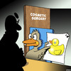 Cartoon: Cosmetic surgery (small) by toons tagged cosmetic,surgery,rubber,ducky,bath,toys,plastic,ducks,birds,medical,facelift