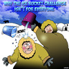 Cartoon: Ice bucket challenge (small) by toons tagged ice,bucket,challenge,eskimo,igloo,als,craze,fads,charity,work