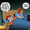 Cartoon: Infidelity (small) by toons tagged texting,breaking,up,end,relationship,wrong,number,messaging