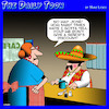 Cartoon: Mexican standoff (small) by toons tagged seniors,senor,mexicans,pensioners,discounts,mexico,sombrero
