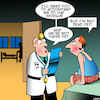 Cartoon: Morgue (small) by toons tagged morgue,terminal,illness,disease,sick