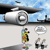 Cartoon: Not seagulls (small) by toons tagged santas,reindeers,sleigh,sucked,into,jet,engine,xmas,christmas,presents