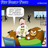 Cartoon: Seeing red (small) by toons tagged matador,bull,wine,anger,list,cows