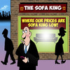 Cartoon: Sofa King (small) by toons tagged furniture,sales,sofa,lounge,arm,chair,king,household