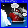 Cartoon: Titanic (small) by toons tagged navigation,apps,gps,titanic,icebergs
