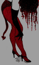 Cartoon: DEVIL COSTUME (small) by Toonstalk tagged devil,costume,sexy,legs,heels,stockings,fishnets,naughty