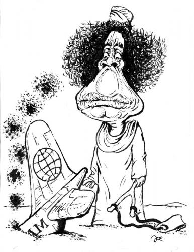 muammar al gaddafi 2011. Cartoon: Muammar al-Gaddafi