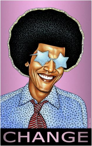 Cartoon: Barack Obama - Change