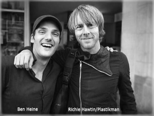 Cartoon Richie Hawtin and Ben Heine medium by BenHeine tagged richie 